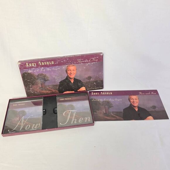 Eddy Arnold Then & Now 2 CD Box Set Love Songs - Picture 1 of 3